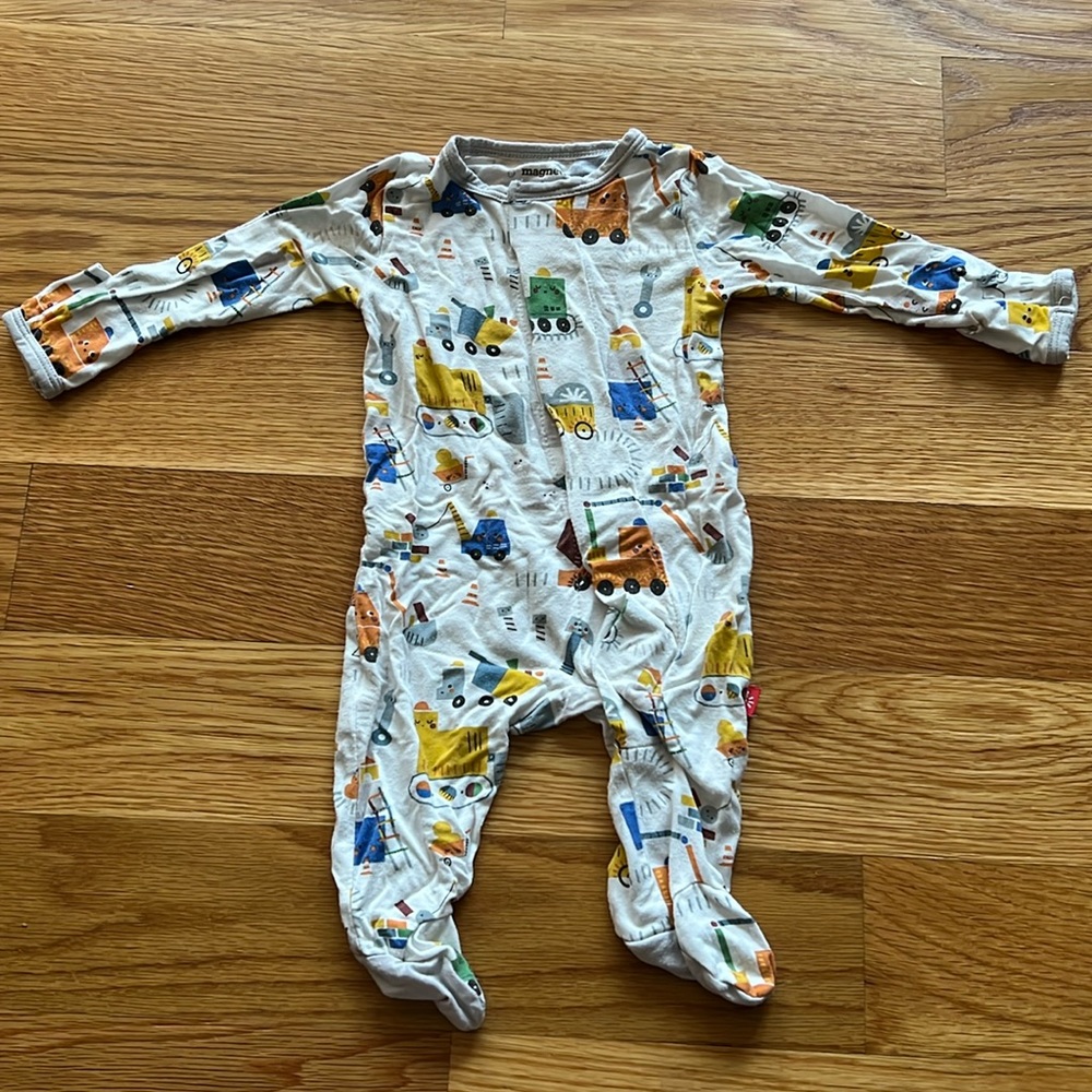 MagneticMe Construction Onesie